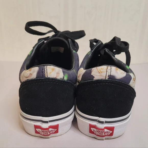 Vans Old Skool Sneakers In Romantic Floral Size 7.5 - Picture 6 of 9